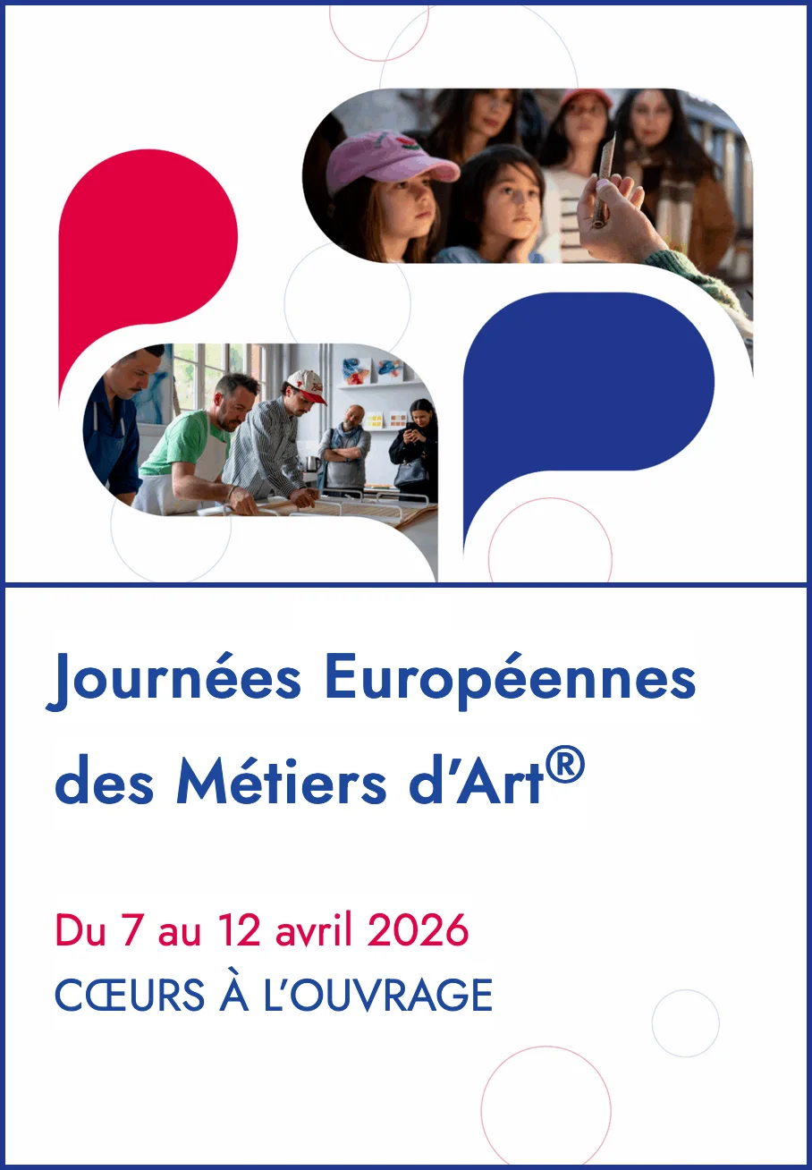 Affiche Journées Européennes
des Métiers d’Art 2026