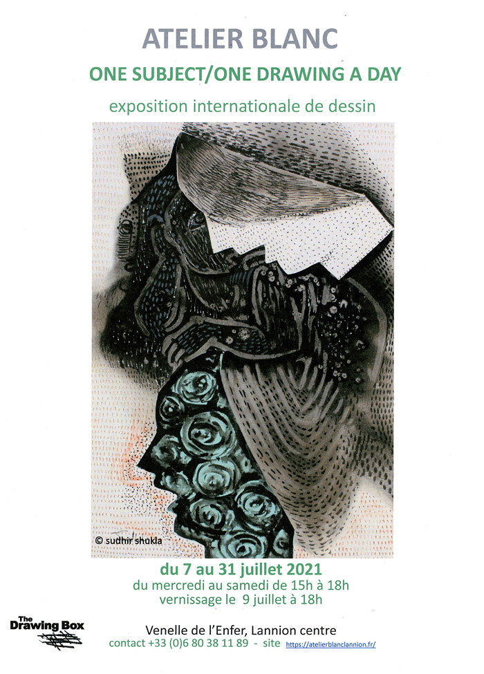 Expositon internationale de dessin : « One subject / one drawing a day ».