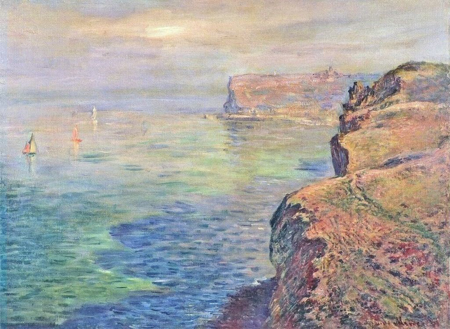 Falaise à Grainval près de Fécamp - Claude Monet